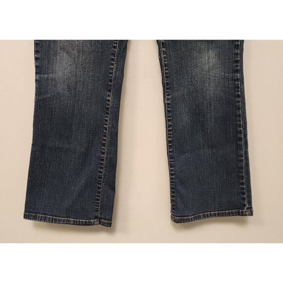 Levis 512 Jeans Perfectly Slimming Boot Cut Stretch Blue Denim Womens 8 S/C‎ EUC - Picture 11 of 15
